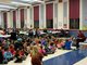 Ms. Leo reads to a packed crowd!