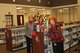 Principal Beverly Spondike, Media Specialist Erika Sulliivan, and VFW Representative 
