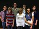 NHS music students participating in the Northern Region High School Music Festival include (front row, left to right) Camden Tatsapaugh, Tori-Lynn Bell, and Alison Boghosian; (back row, left to right) Ben Lostocco, David Karpf, Alex Kubko, and Kayla Marcinczyk. Photo credit: Stephen Brookes