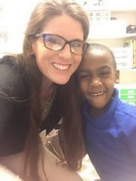 Mrs. James and her buddy Chasen