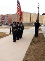 A day with the Color Guard