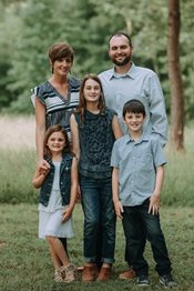  THS Principal, Matthew Quick and Family