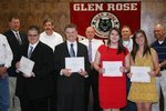View CX Debate State Qualifiers Awarded Certificates at the March 26, 2012 Board Meeting